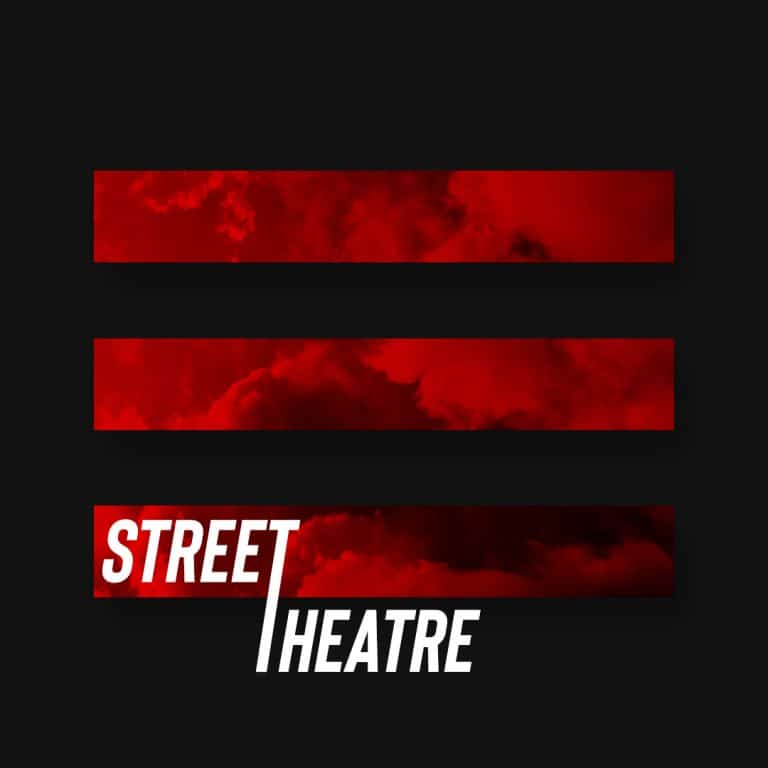 sala street theatre logo rojo negro