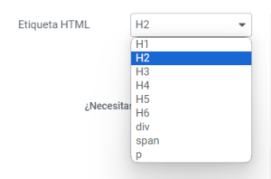Etiqueta HTML