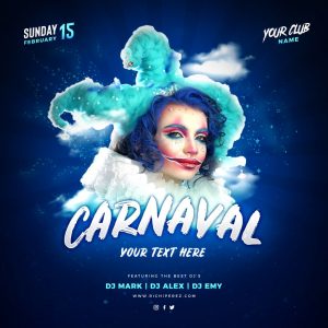 Carnaval Flyer | Redes Sociales