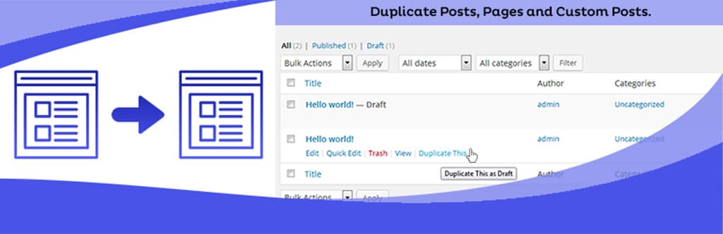 Duplicate Page: duplicar una página en WordPress