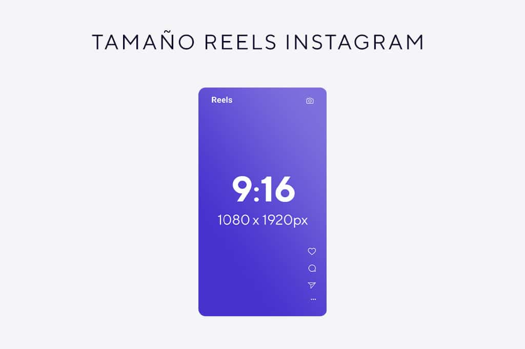 Tamaño reels Instagram