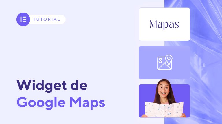 Cómo insertar un mapa de Google Maps en Elementor