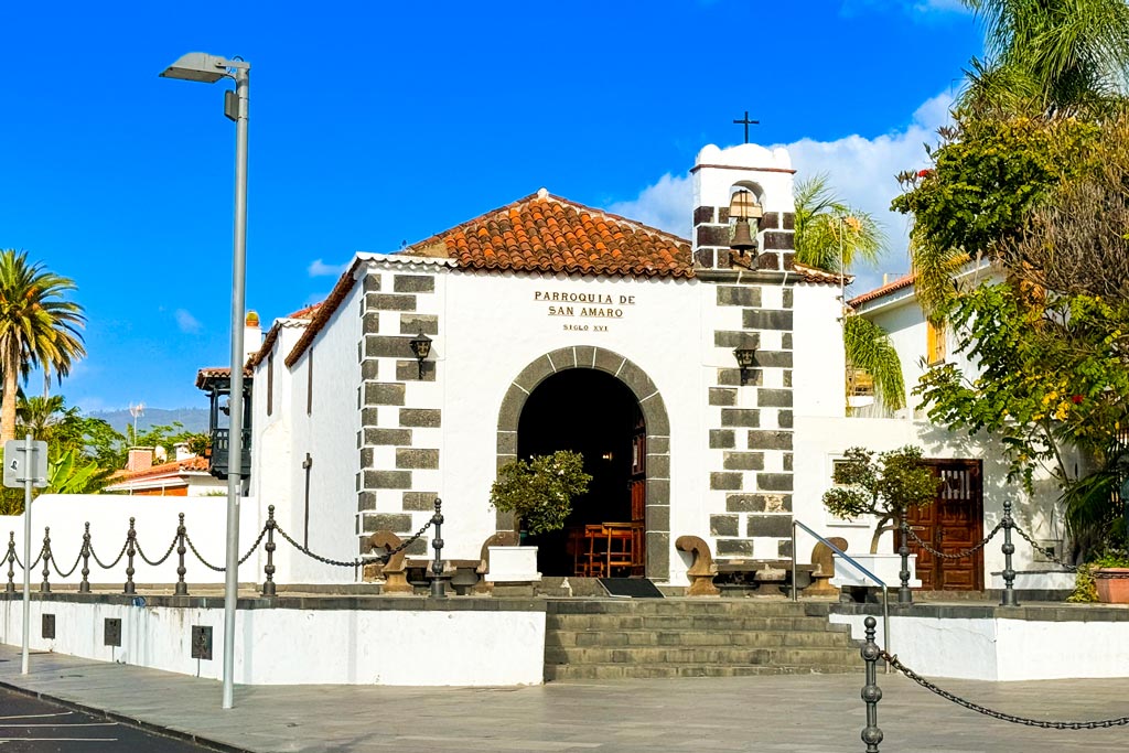 Que ver en Puerto de la Cruz: Parroquia de San Amaro