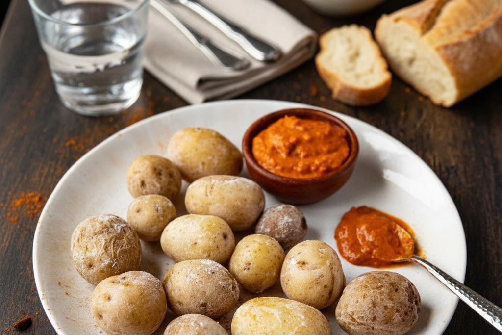 Qué comer en Santa Cruz de Tenerife - Papas arrugadas con mojo