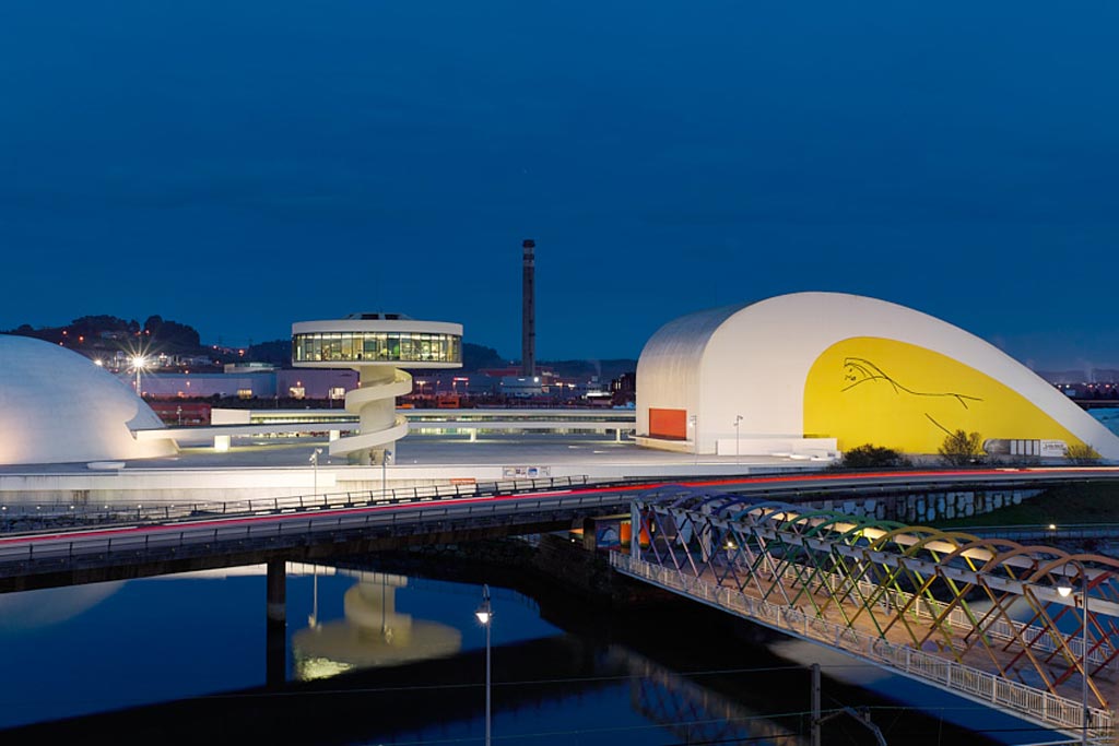 Centro Niemeyer (Avilés). Créditos: Marcos Morilla