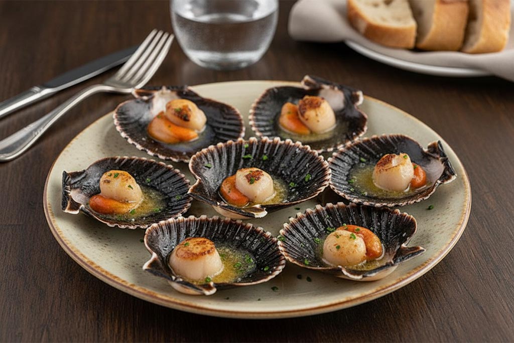 Qué comer en Luanco - Zamburiñas a la plancha