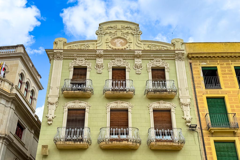 Ruta del Modernisno de Reus: Casa Piñol
