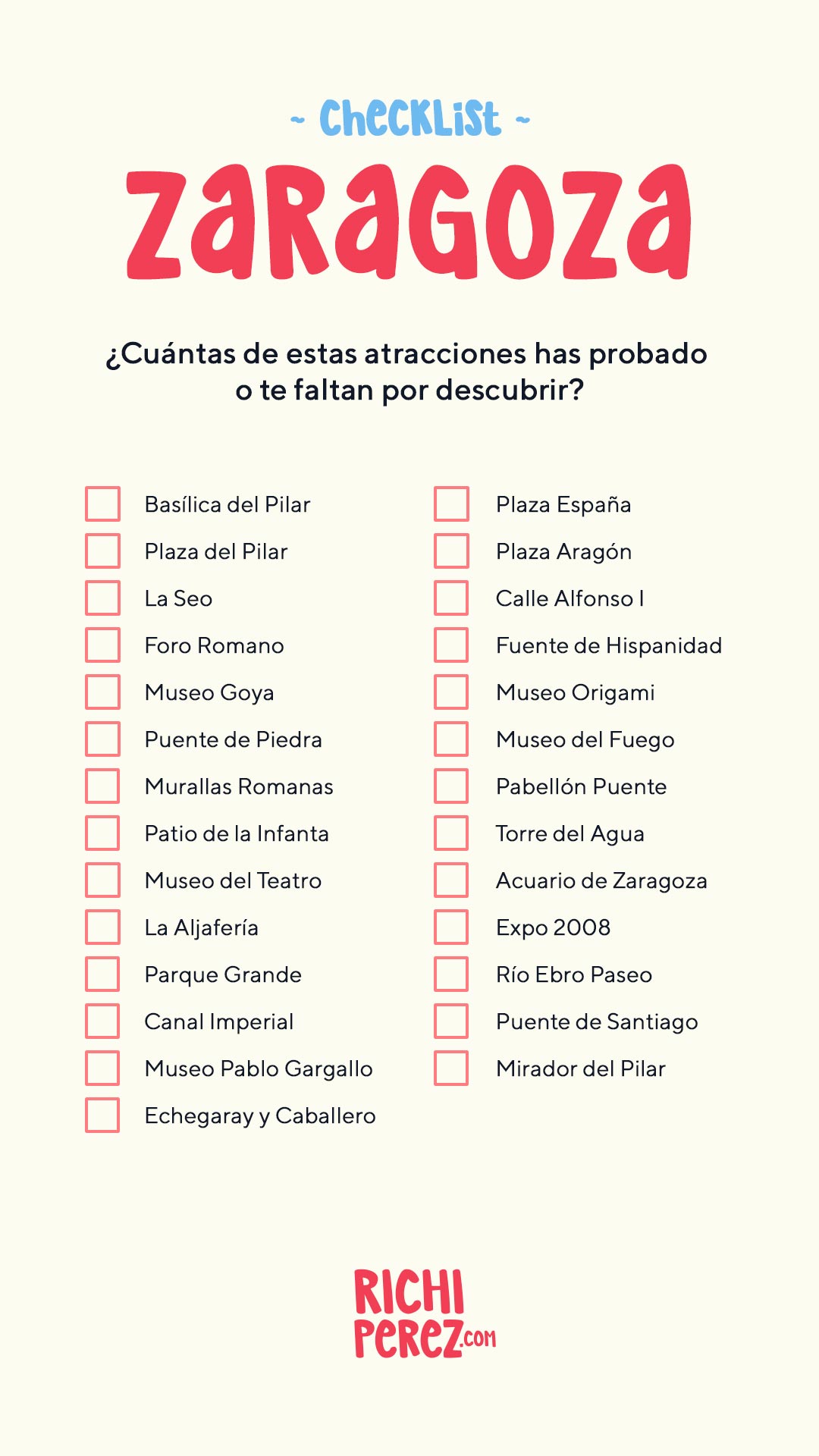 Lugares que ver en Zaragoza